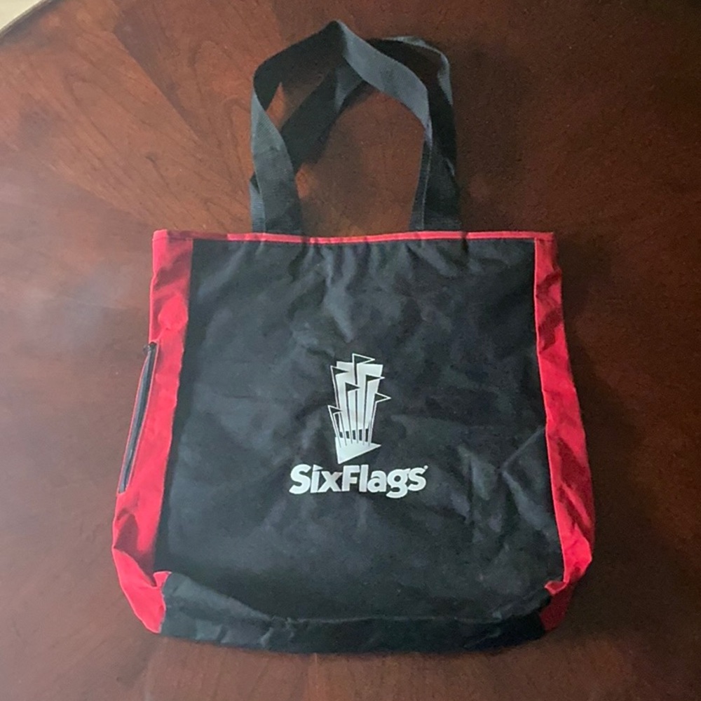 Six Flags Tote Bag